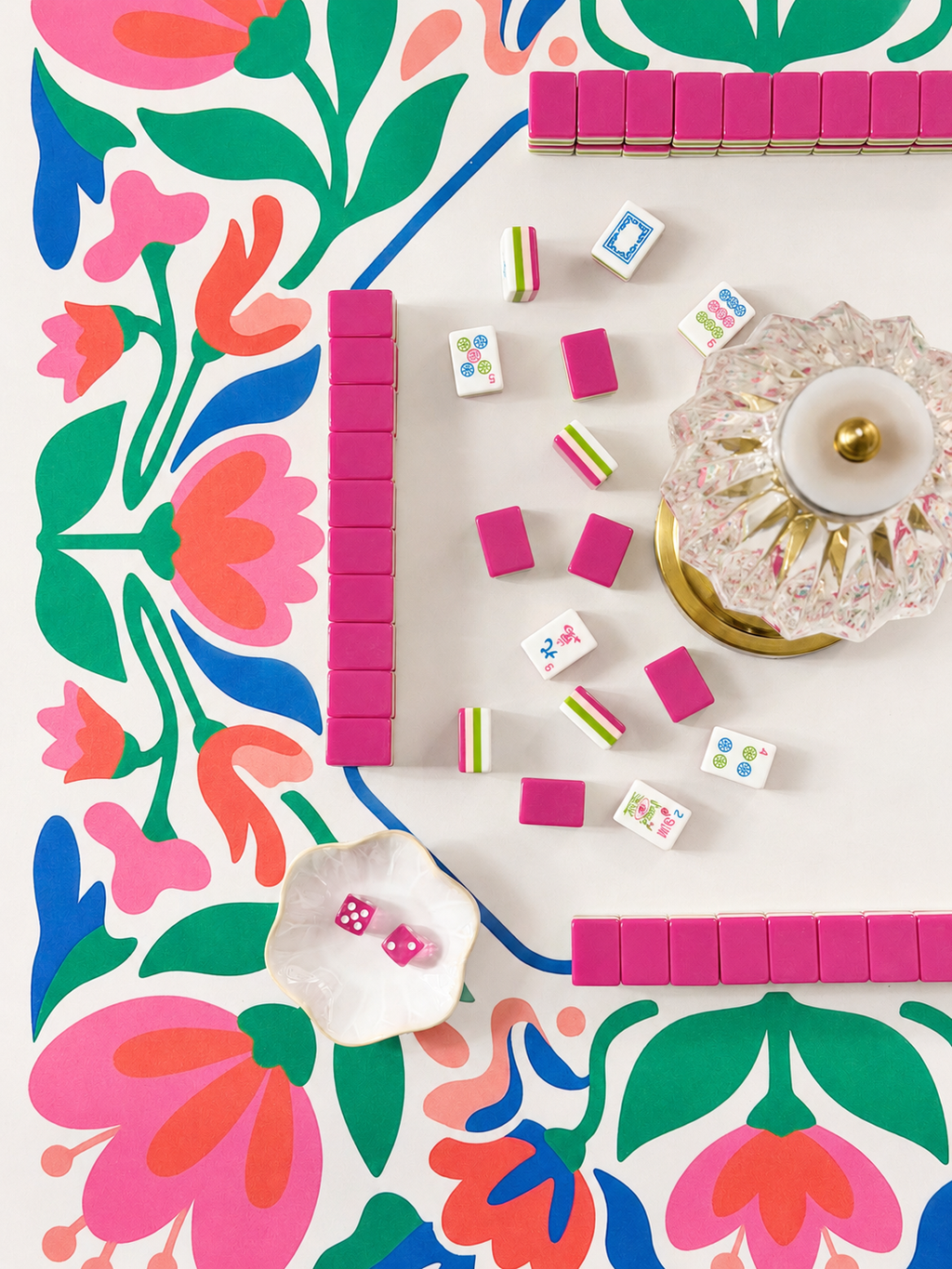 Mahjong by SI™ Folk Art Flourish