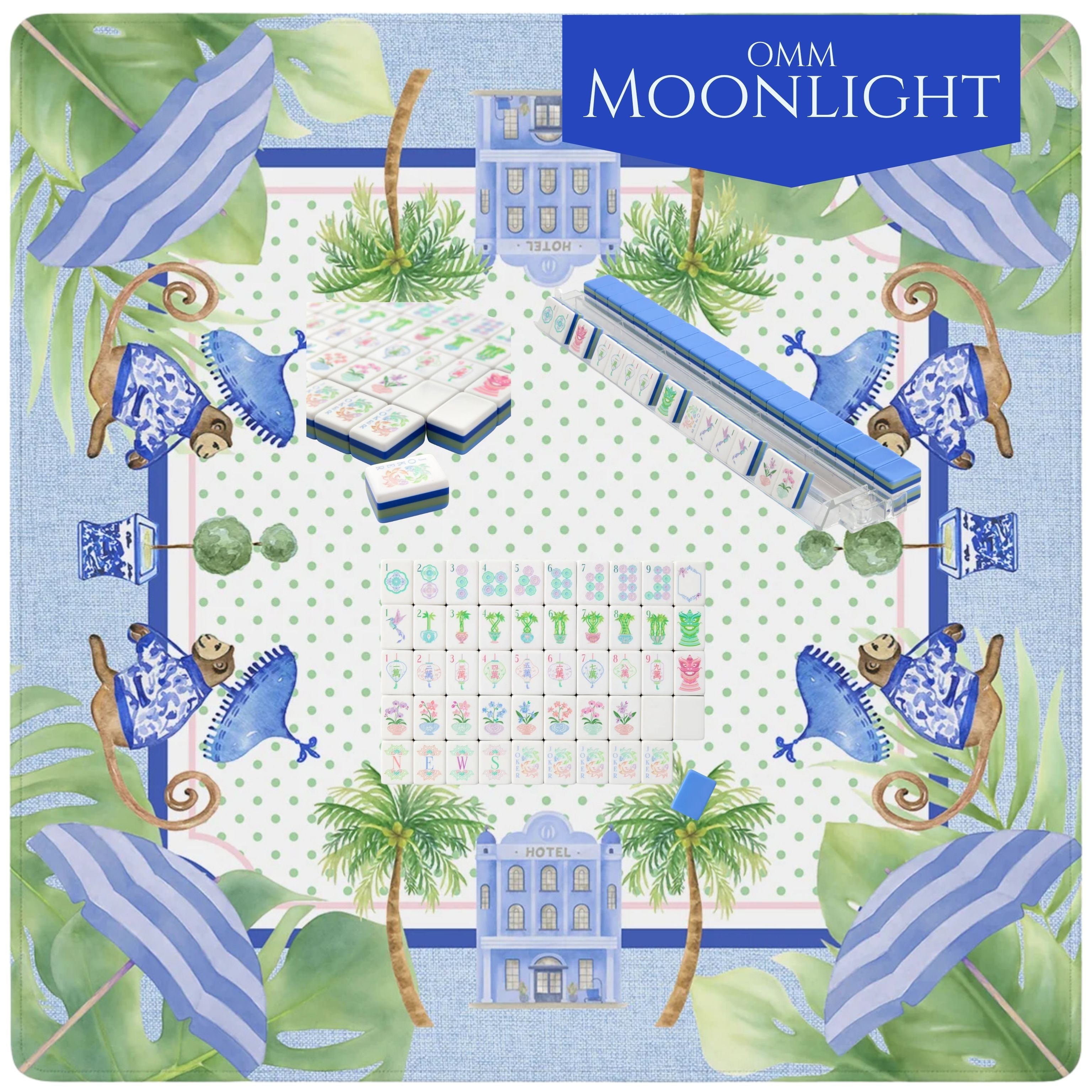 Palm Beach Escape | Blue