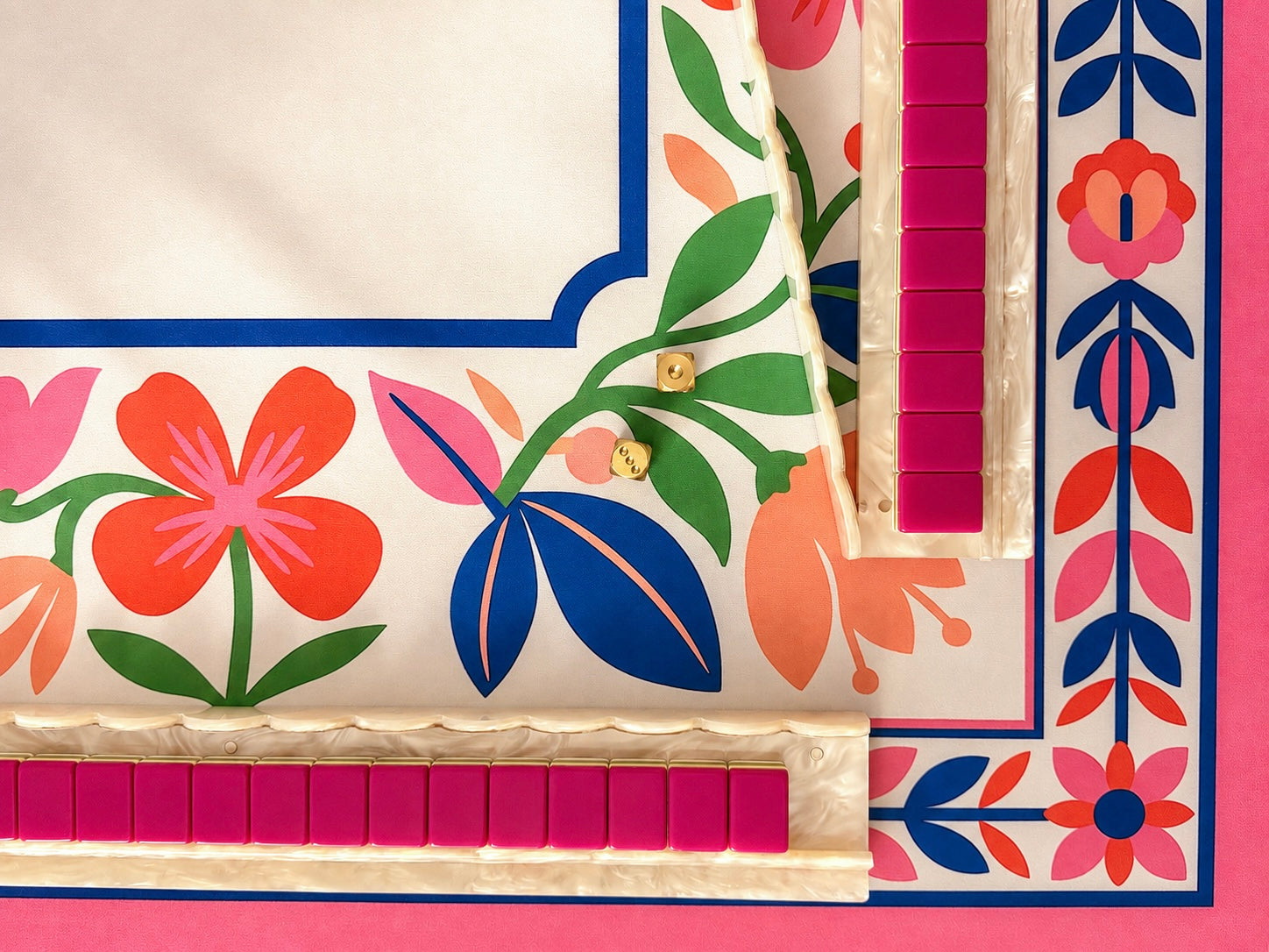 Mahjong by SI™ Floral Fiesta Frame