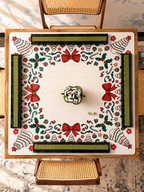 Mahjong by SI™ Cookie Tinsel – Green Mahjong Mat