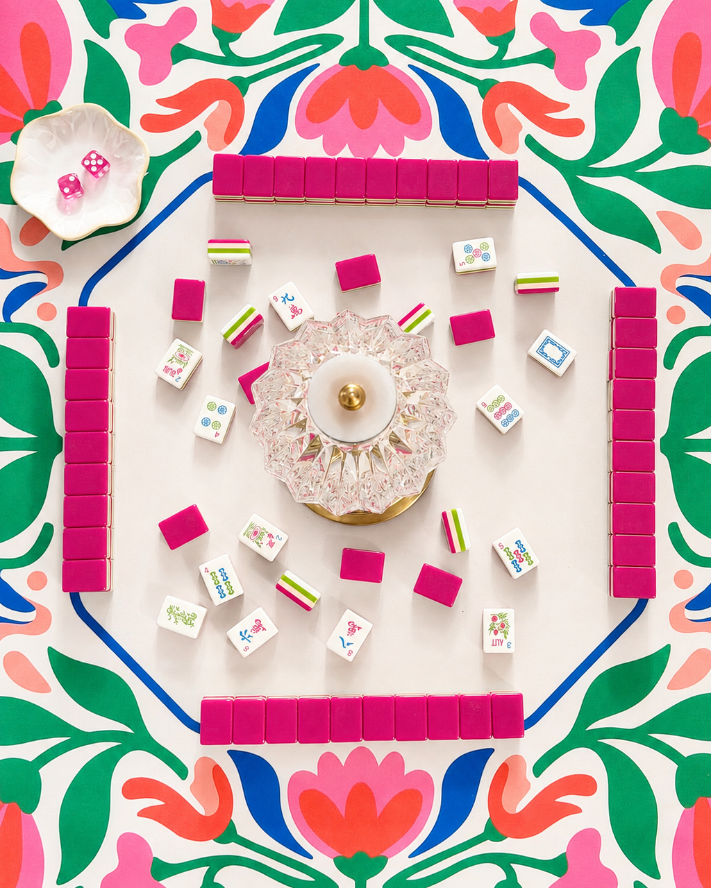 Mahjong by SI™ Folk Art Flourish