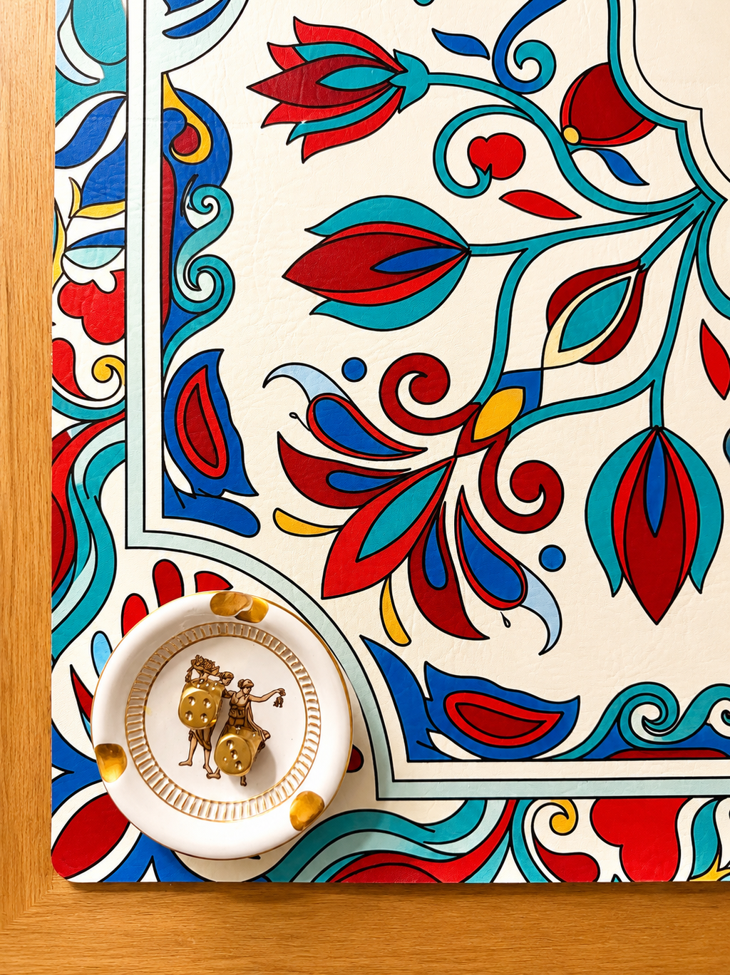 Istanbul Reverie - 33"x 33" SI Signature™ faux leather