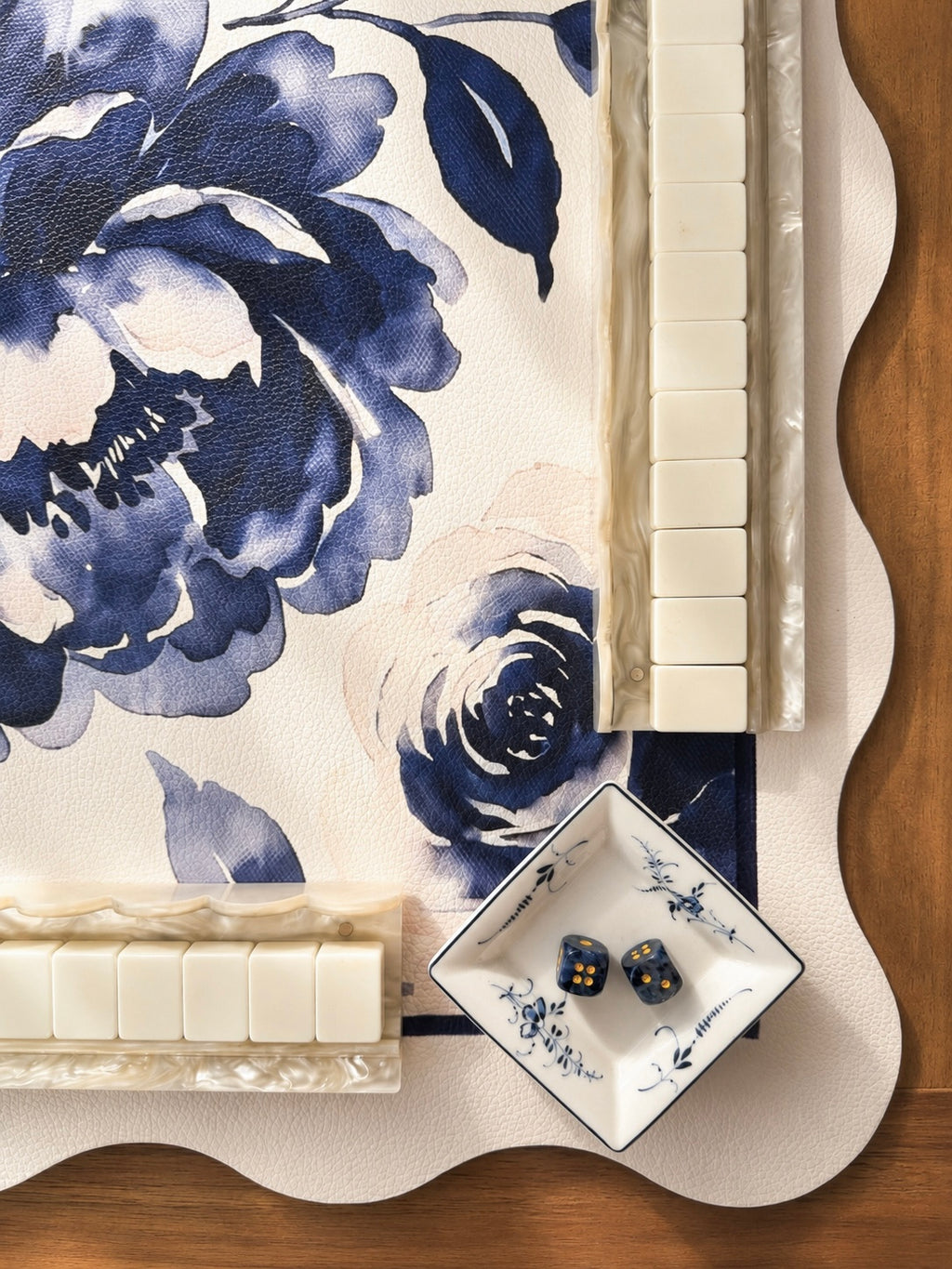 Indigo Rose Chinoiserie