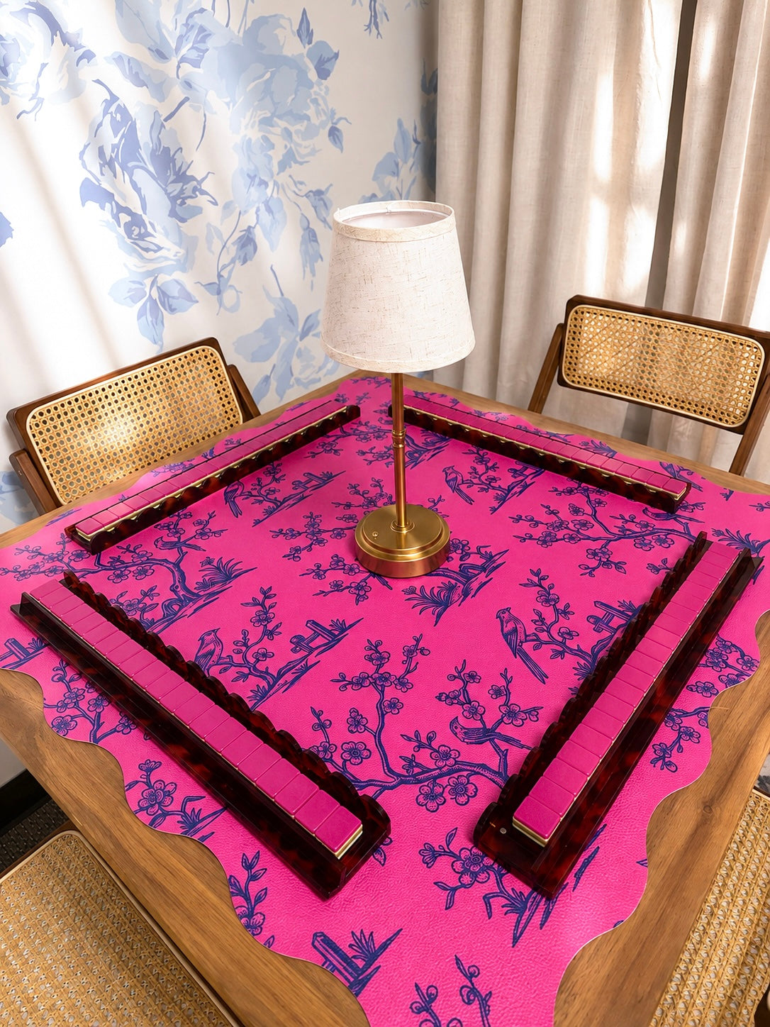 Fuchsia Songbird Chinoiserie
