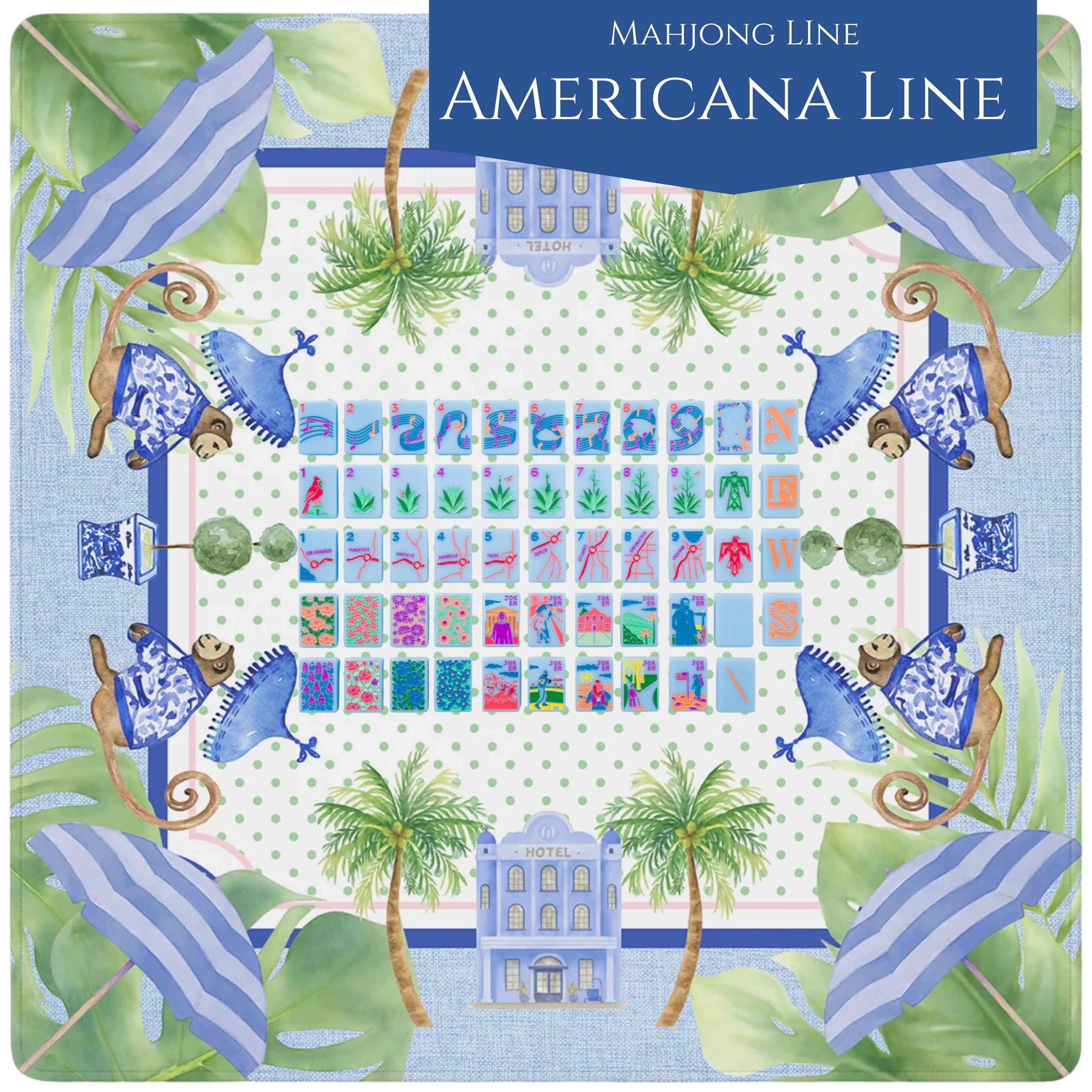 Palm Beach Escape | Blue
