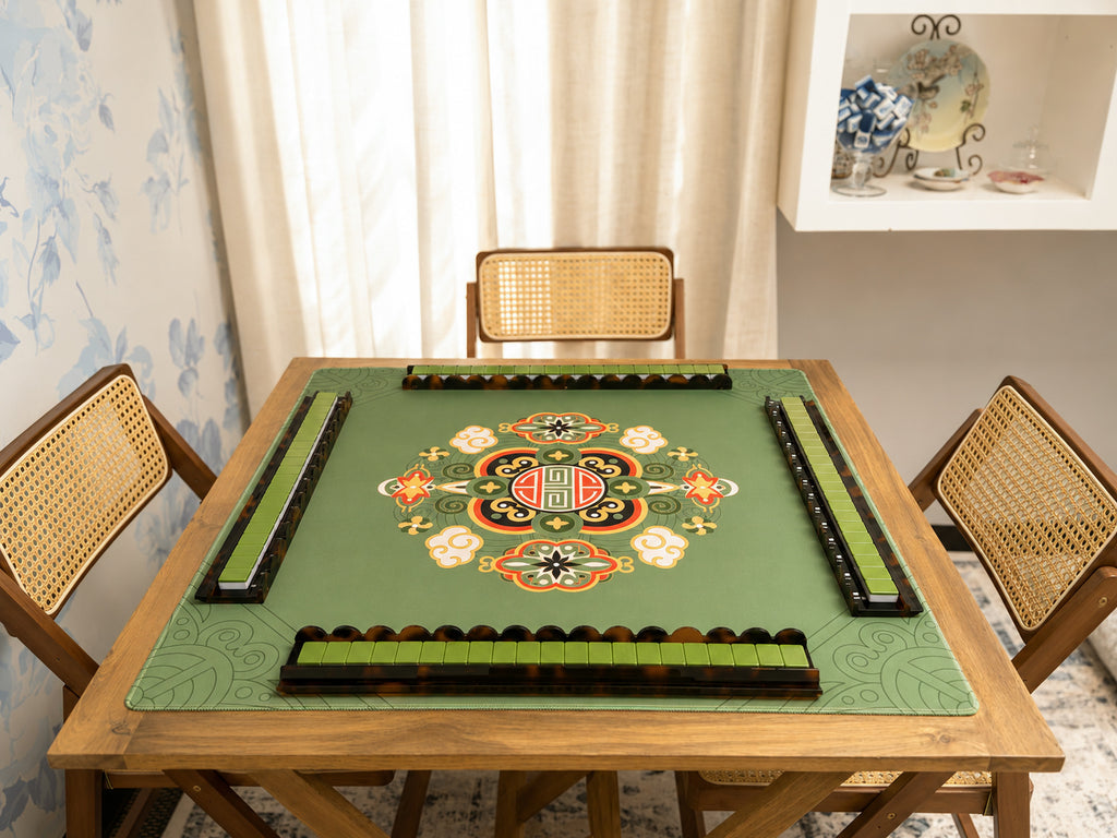 Mahjong by SI™ Gilded Opulence | Green
