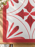 Mahjong by SI™ Point Taken Red Mahjong Mat