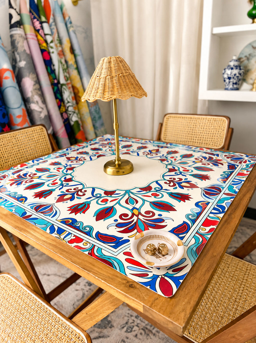 Istanbul Reverie - 33"x 33" SI Signature™ faux leather