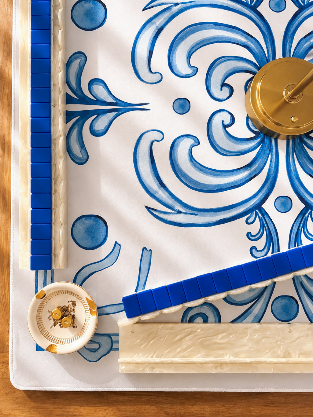 Mahjong by SI™ Ribbon Around | Blue