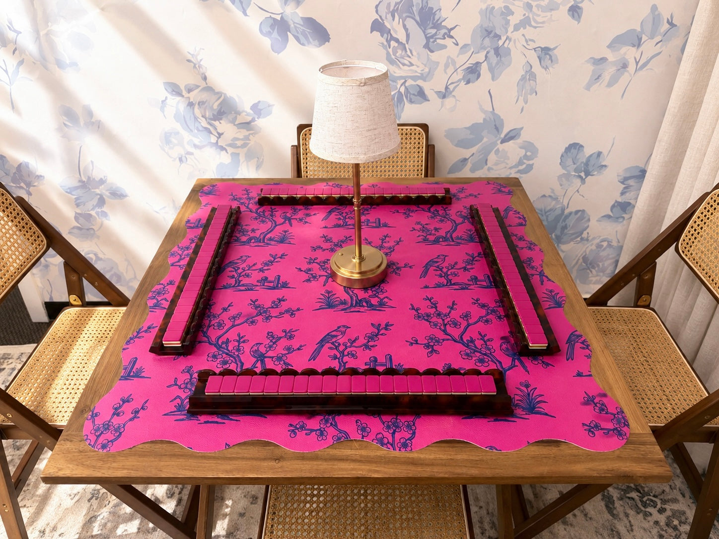 Fuchsia Songbird Chinoiserie