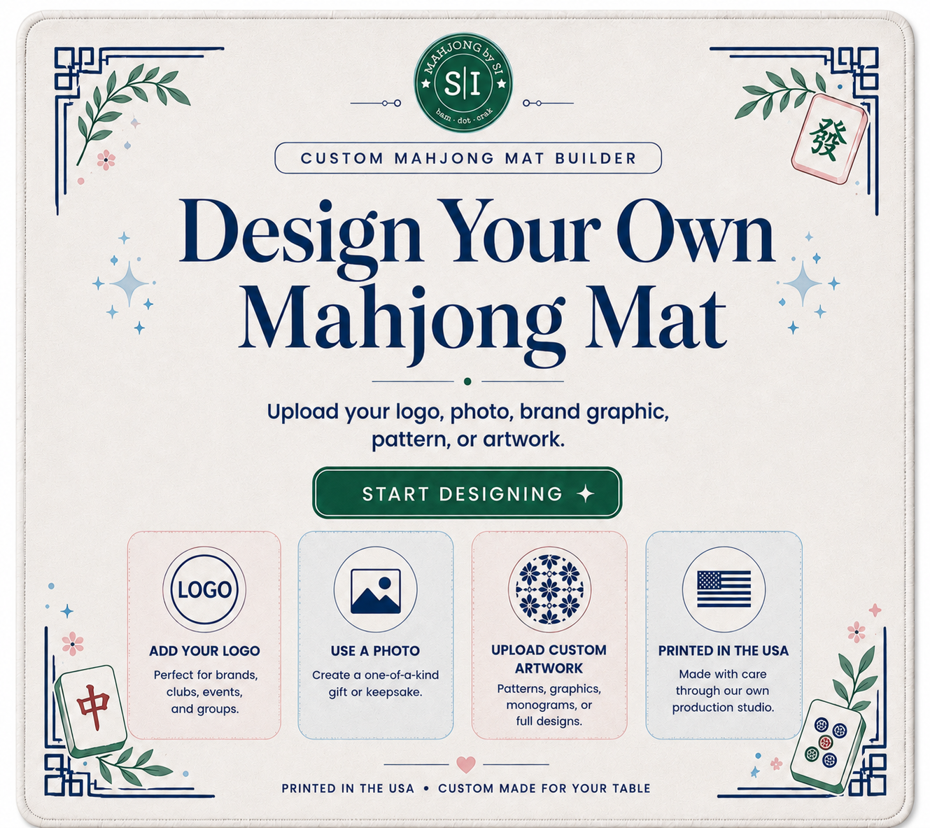 Custom Mahjong Mat Builder