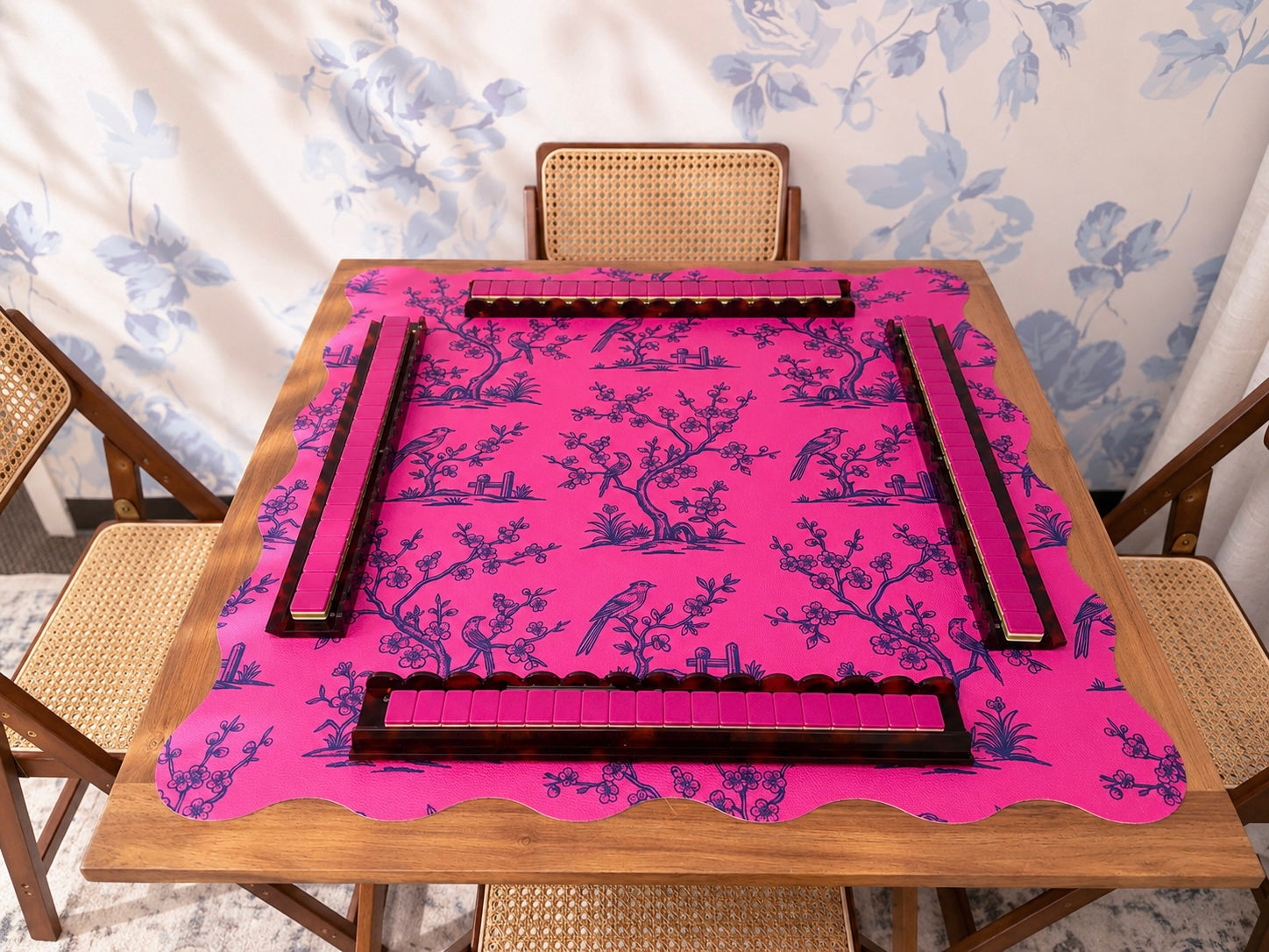 Fuchsia Songbird Chinoiserie