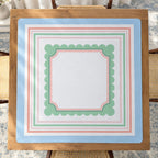Mahjong by SI™ Seaside Sorbet Stripe Mahjong Mat