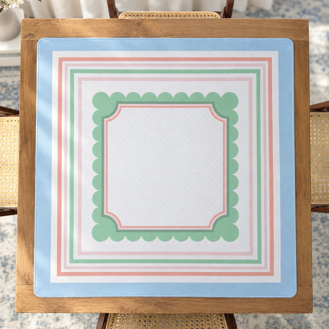 Mahjong by SI™ Seaside Sorbet Stripe Mahjong Mat