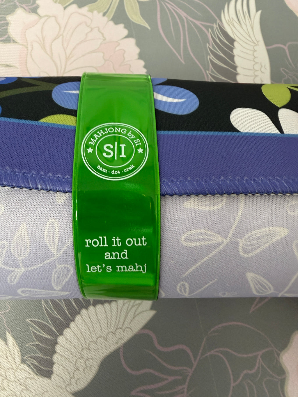 Mahjong Slap Bracelet Roll Straps