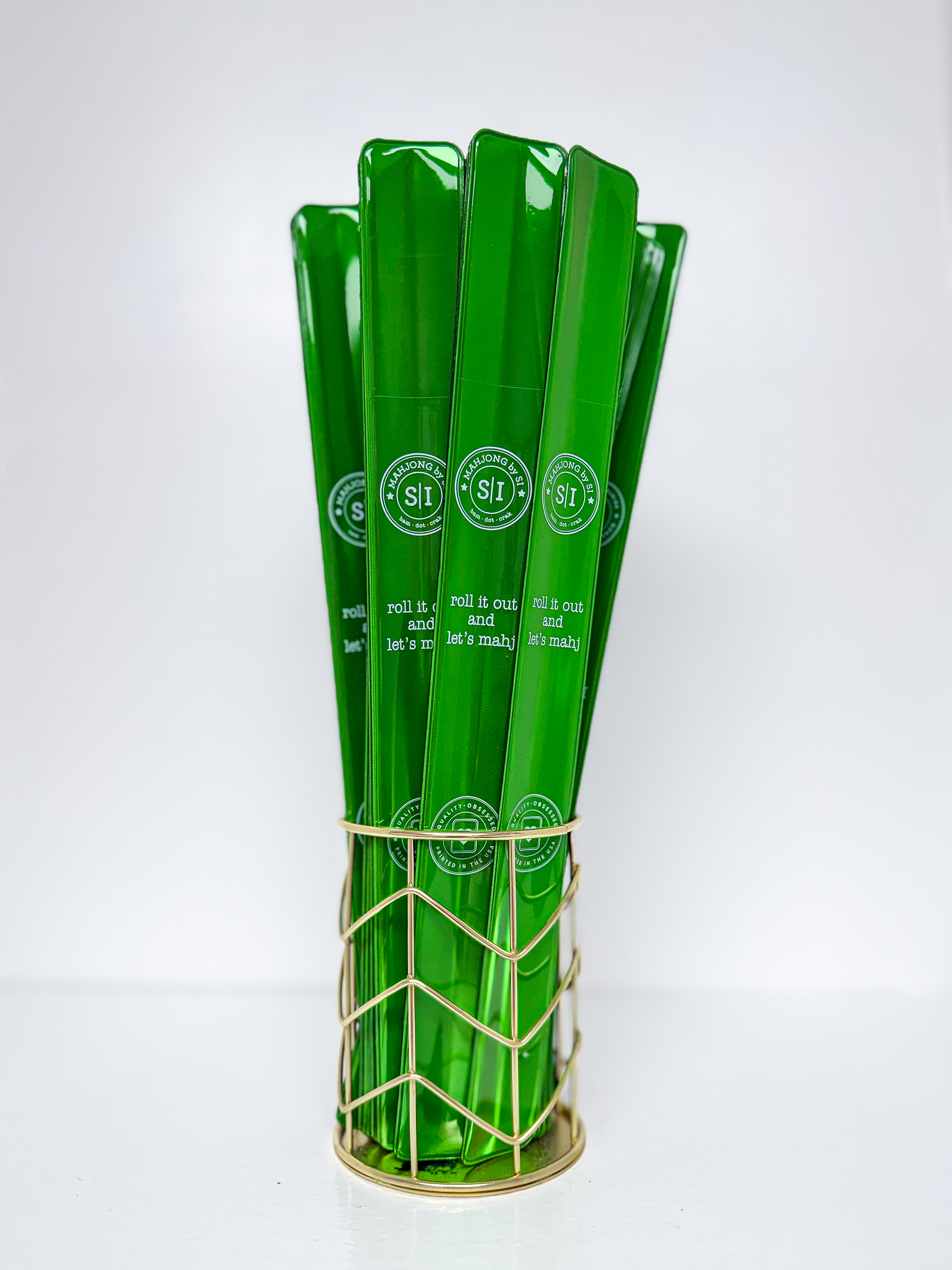 Mahjong Slap Bracelet Roll Straps