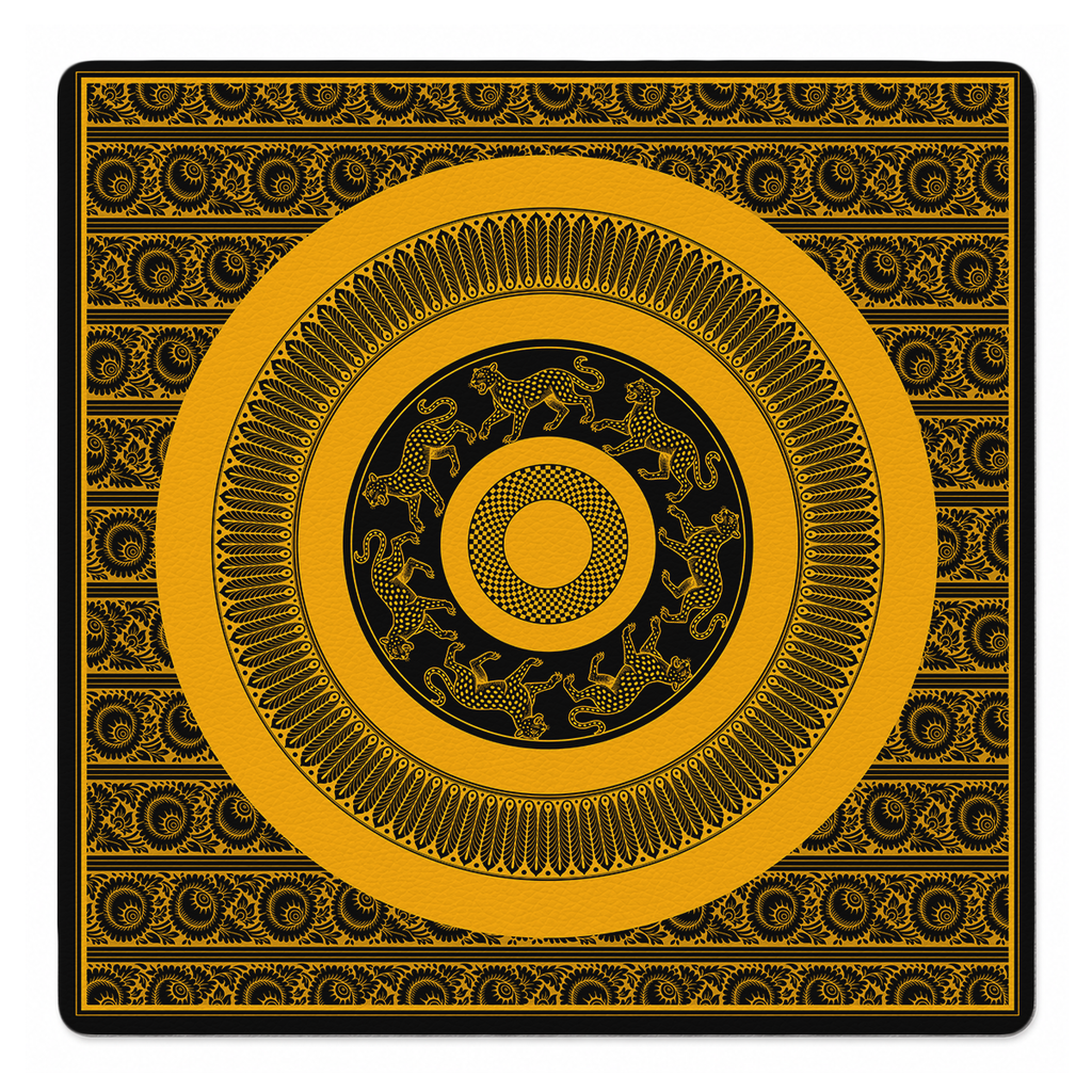 Fiera Ámbar Mahjong Mat by Catalina Estrada | Mahjong by SI
