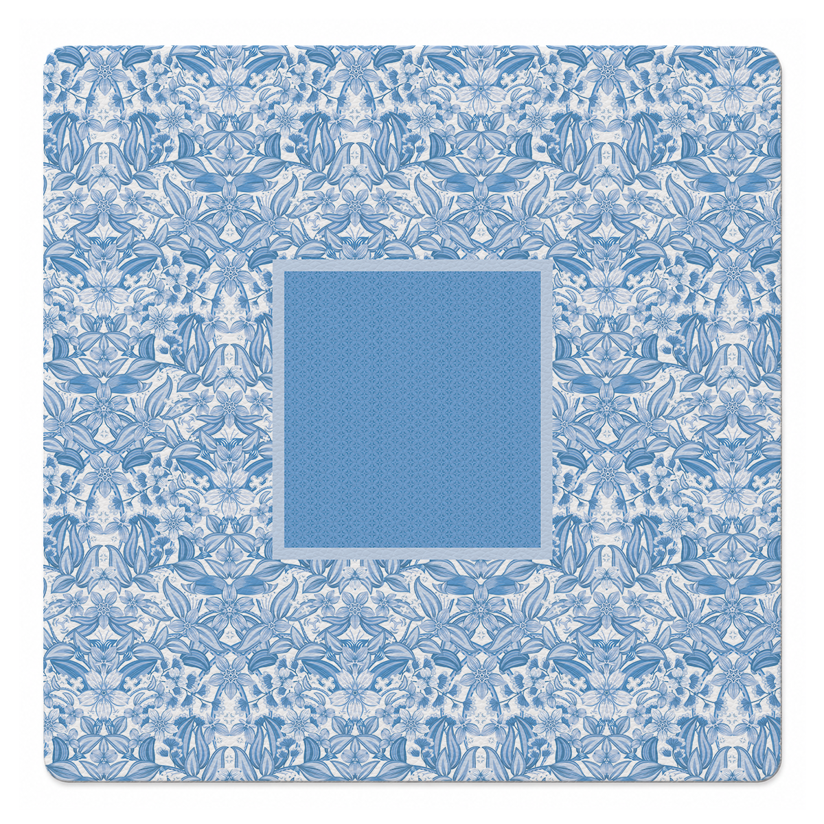 Azulejo Celeste Mahjong Mat by Catalina Estrada | Mahjong by SI