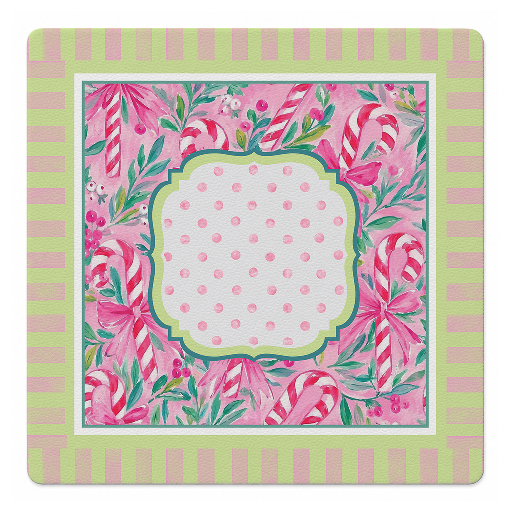 Mahjong by SI™ Candy Cane Club Mahjong Mat