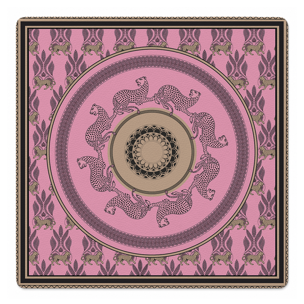 Fiera Fucsia Mahjong Mat by Catalina Estrada | Mahjong by SI