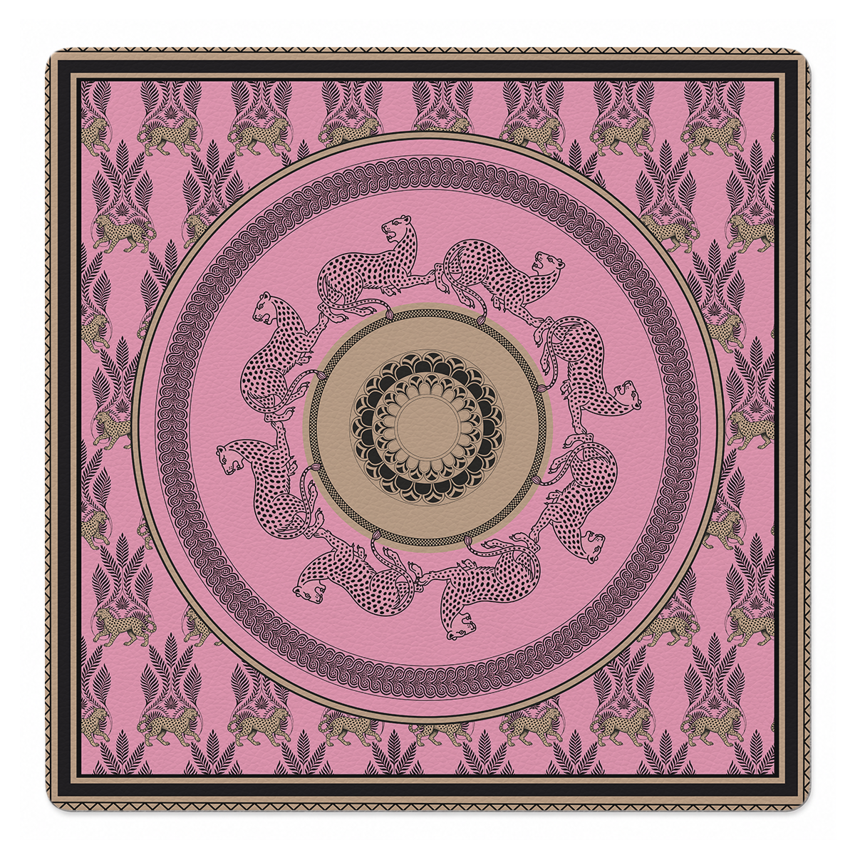 Fiera Fucsia Mahjong Mat by Catalina Estrada | Mahjong by SI