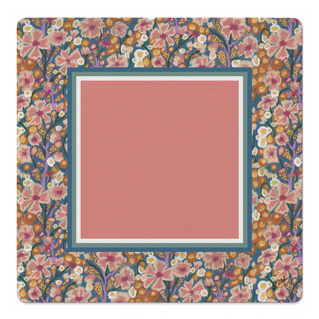 Foxy Peach Mahjong Mat | BWILD Studios x Mahjong by SI™