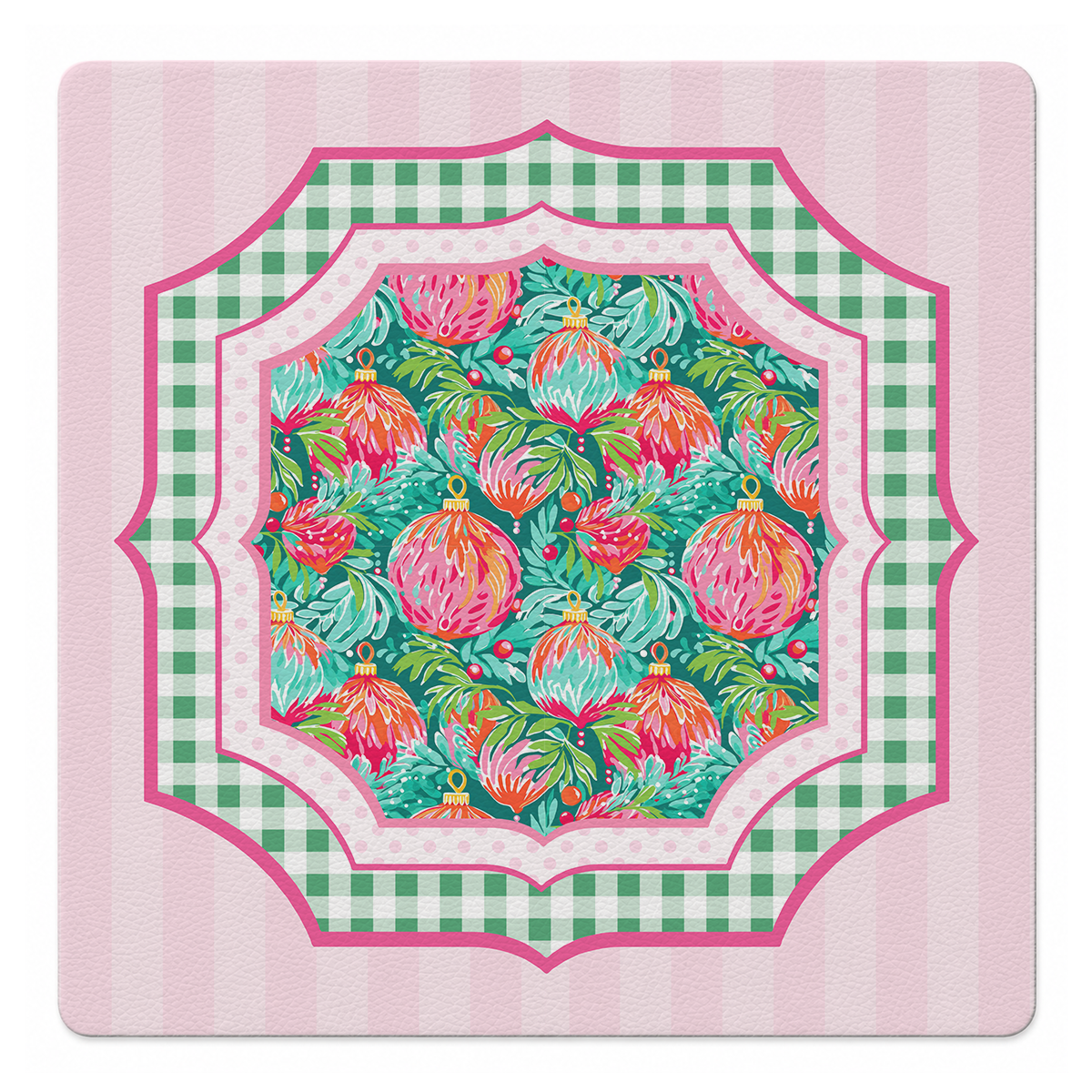 Mahjong by SI™ Pink Jingle Mahjong Mat