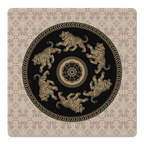 Tigre de Oro 33 inch Mahjong Mat mockup by Catalina Estrada | Mahjong by SI