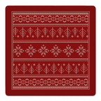 Mahjong by SI™ Fair Isle Be Home for Christmas Mahjong Mat