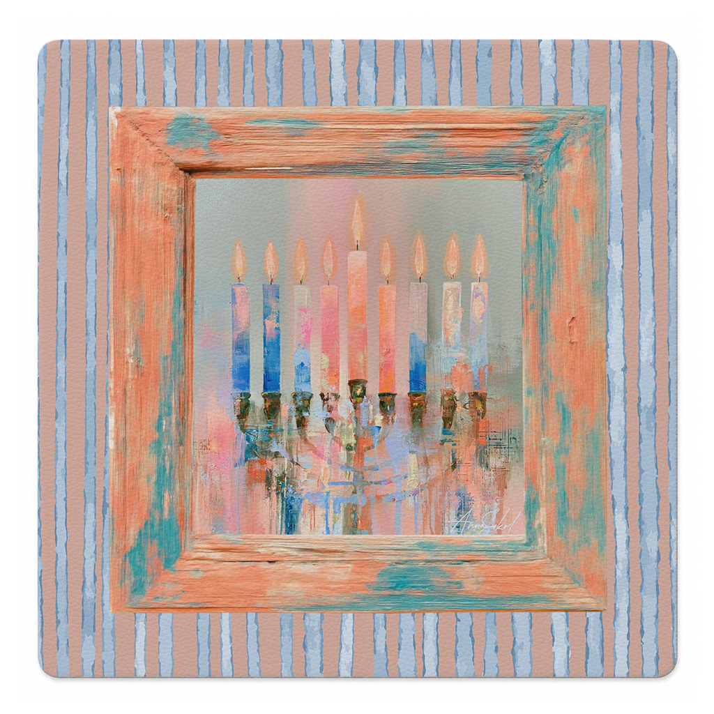 Eight Nights, One More Game Mahjong Mat by Anna Sokol | Mahjong by SI
