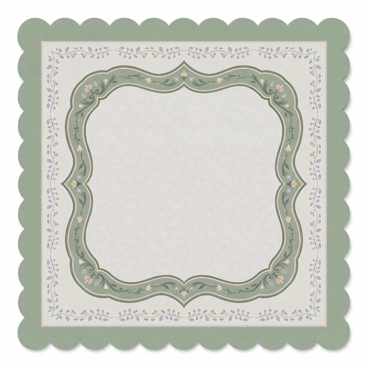 Heirloom Garden Cartouche