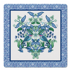 Dos Aves 33 inch Mahjong Mat mockup by Catalina Estrada | Mahjong by SI