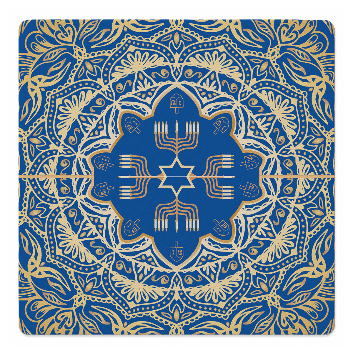 Mahjong by SI™ Midnight Menorah Mahjong Mat