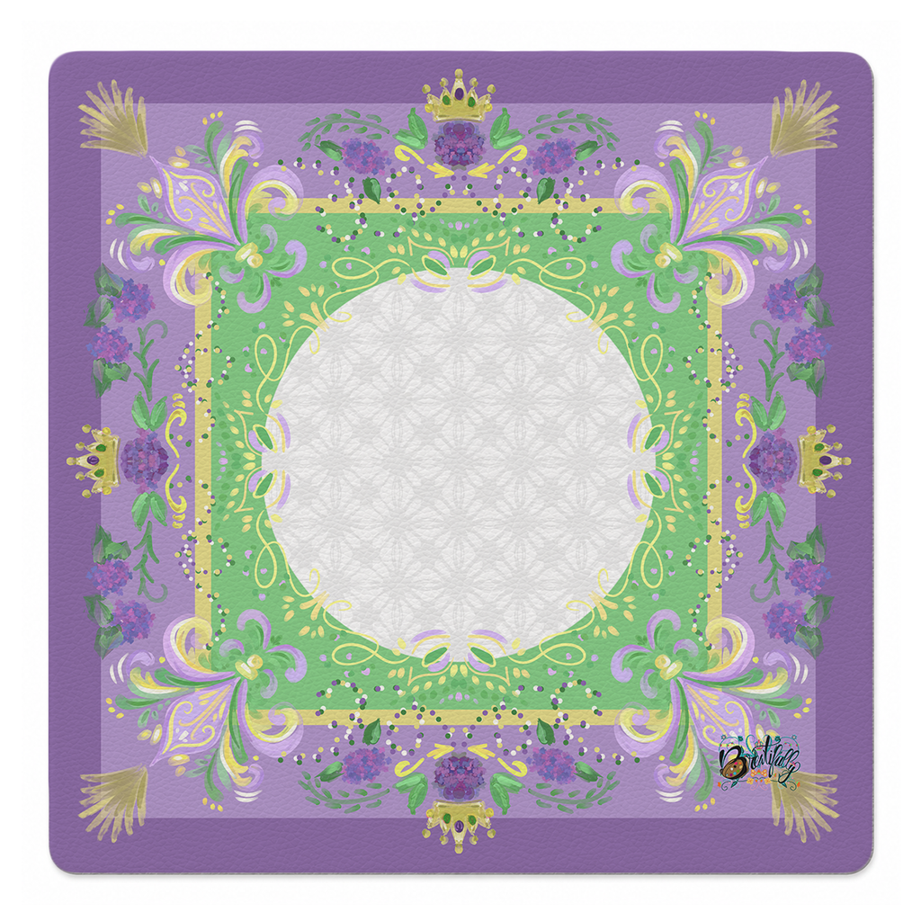 Crown of Lilacs Mahjong Mat by Brewtifully | Mahjong by SI