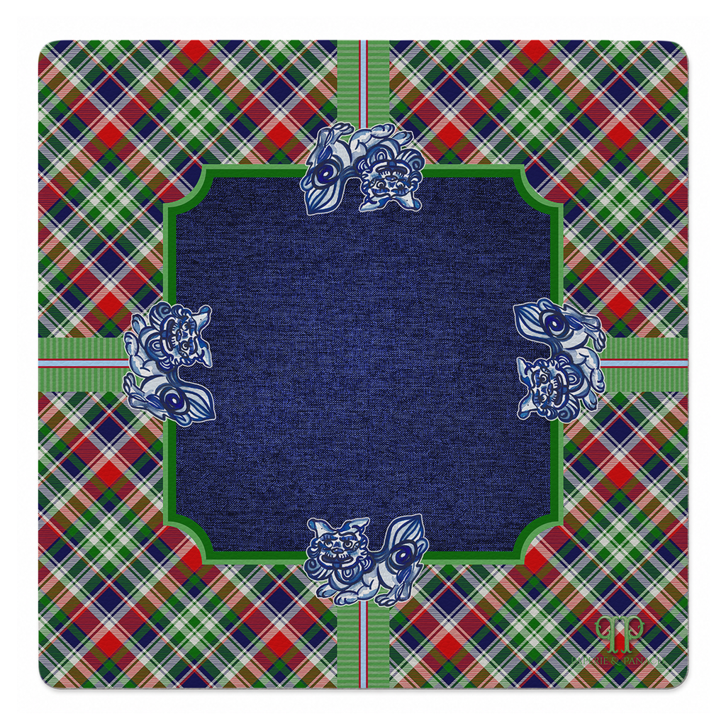 Merry Dragons Mahjong Mat
