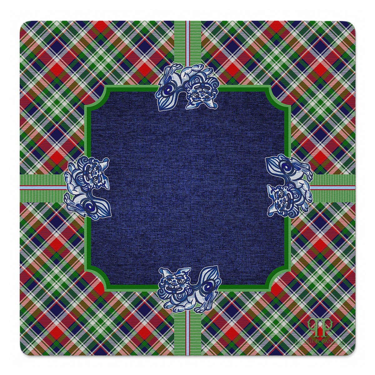 Merry Dragons Mahjong Mat
