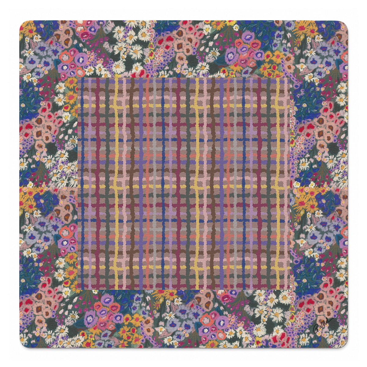 Mad for Plaid Mahjong Mat | BWILD Studios x Mahjong by SI™