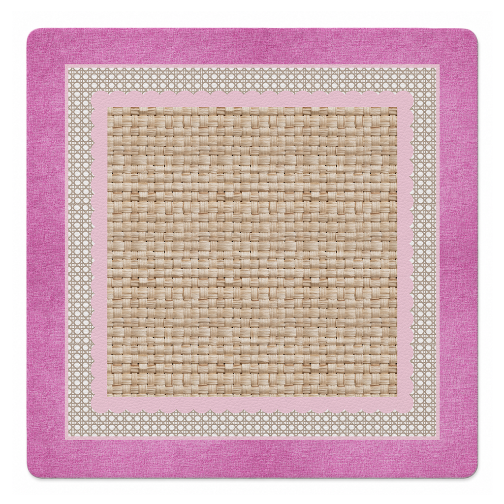 Sea Glass Pink Mahjong Mat | Paperie and Panache x Mahjong by SI