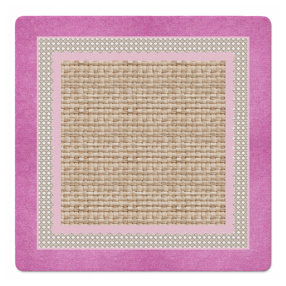 Sea Glass Pink Mahjong Mat | Paperie and Panache x Mahjong by SI