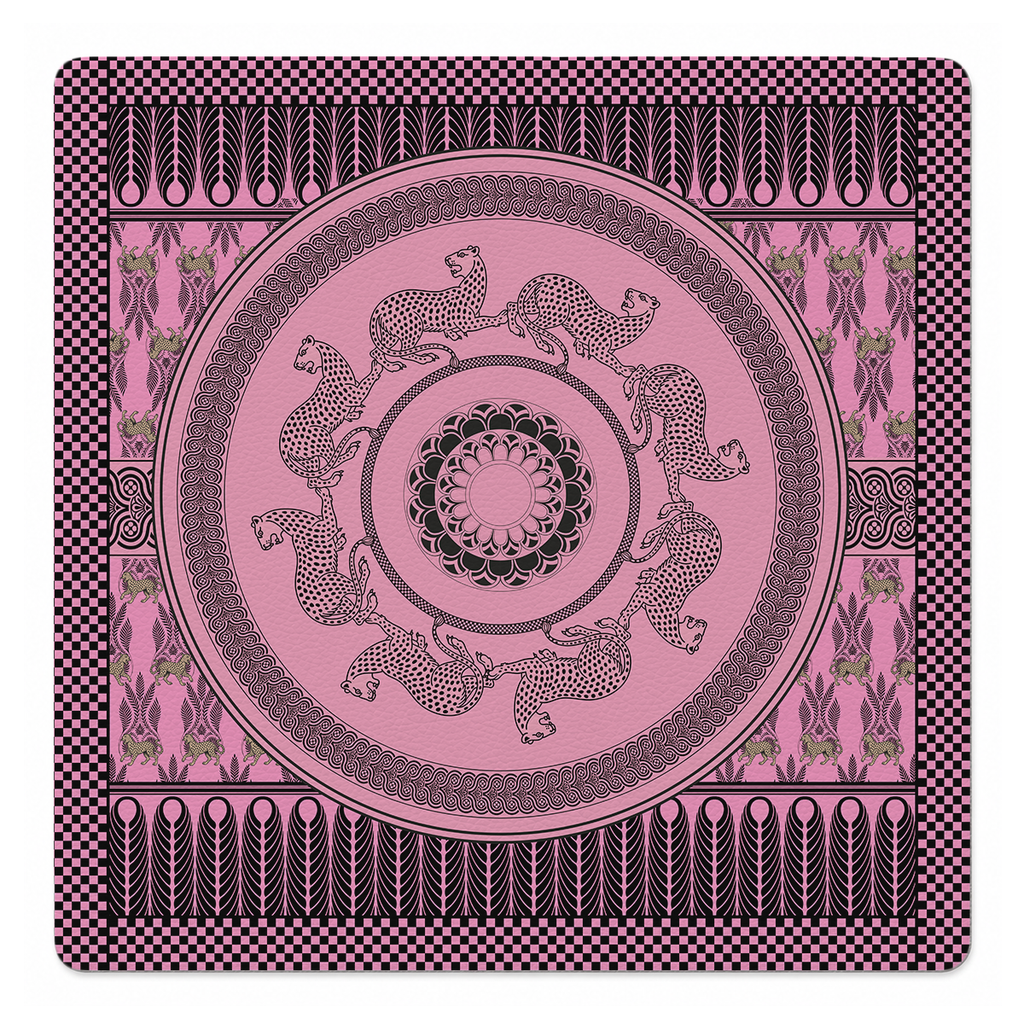 Fiera Rosa Mahjong Mat by Catalina Estrada | Mahjong by SI