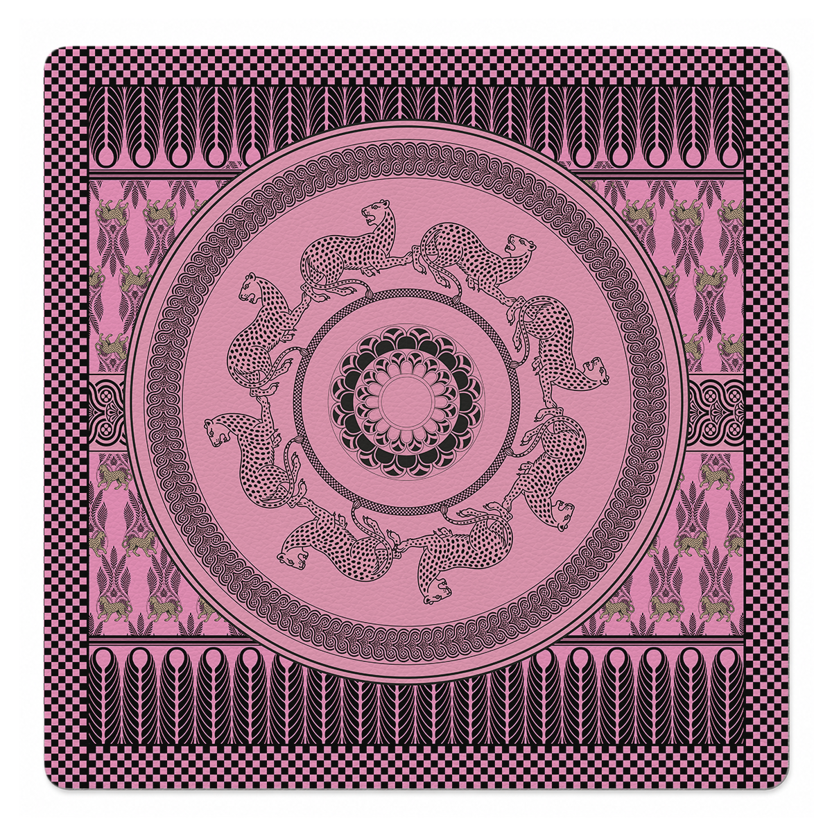 Fiera Rosa Mahjong Mat by Catalina Estrada | Mahjong by SI
