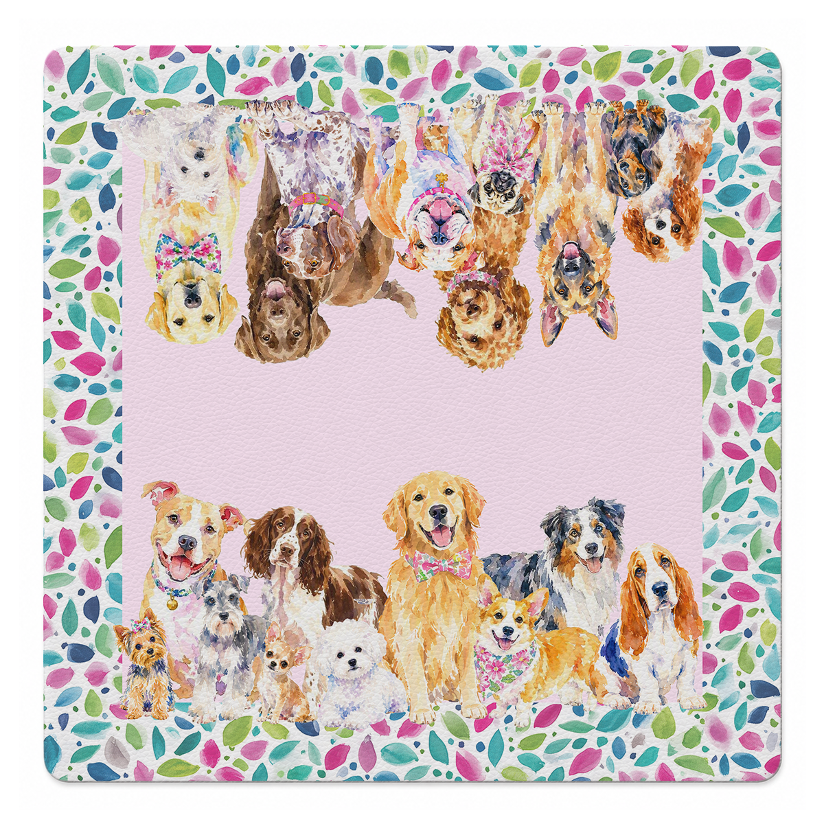 Mahjong by SI™ Puppy Love Confetti Mahjong Mat