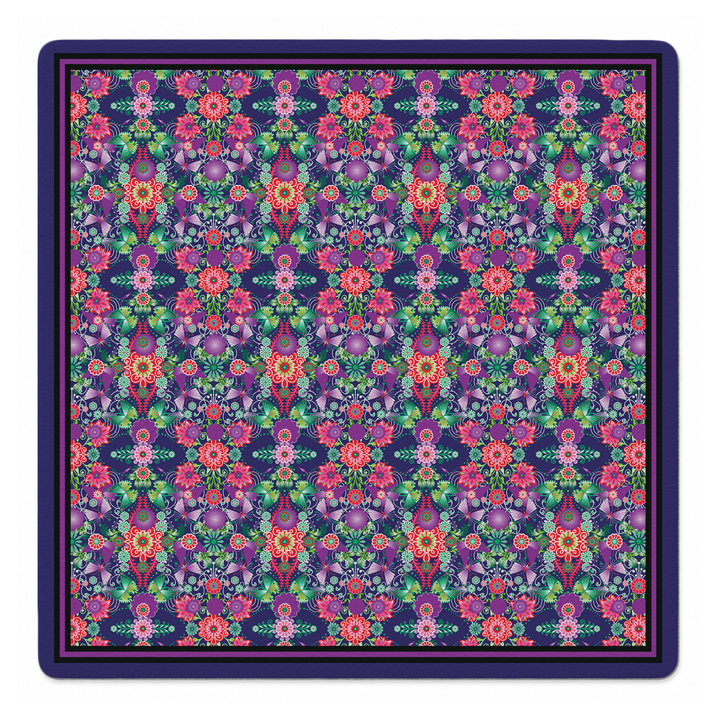Violeta Viva Mahjong Mat by Catalina Estrada | Mahjong by SI