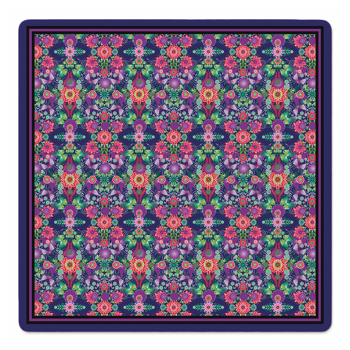 Violeta Viva Mahjong Mat by Catalina Estrada | Mahjong by SI