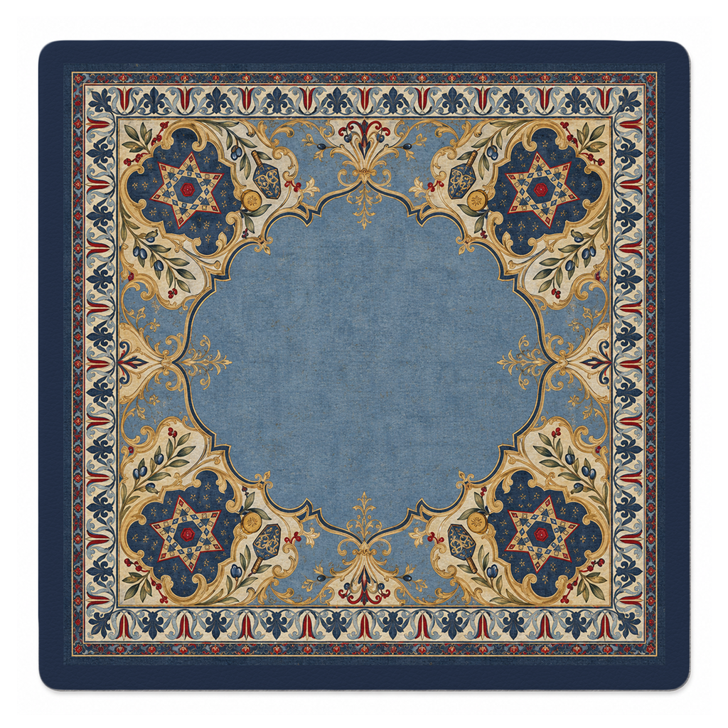 Mazel Tapestry Mahjong Mat by Jen Jones | Mahjong by SI