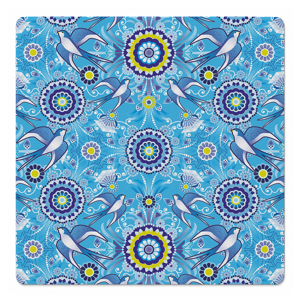 Cielo Vivo Mahjong Mat by Catalina Estrada | Mahjong by SI