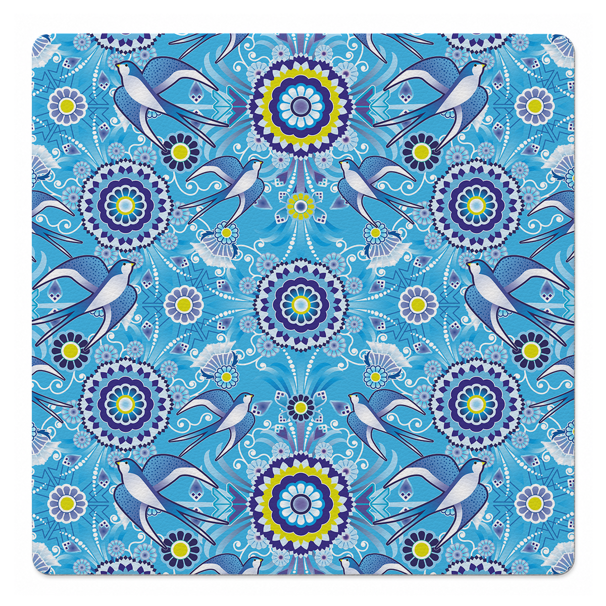 Cielo Vivo Mahjong Mat by Catalina Estrada | Mahjong by SI
