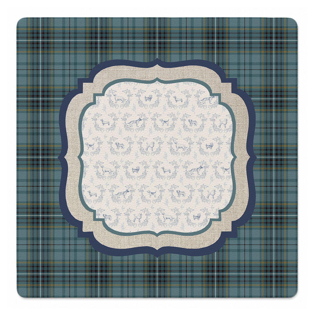 Mahjong by SI™ Tartan and Hound Mahjong Mat