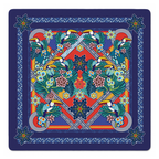 Tucán Dorado 33 inch Mahjong Mat mockup by Catalina Estrada | Mahjong by SI