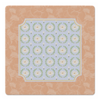 Mahjong by SI™ Porcelain & Peach Mahjong Mat
